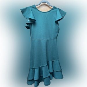 Cocktail dress size small-Emerald Green